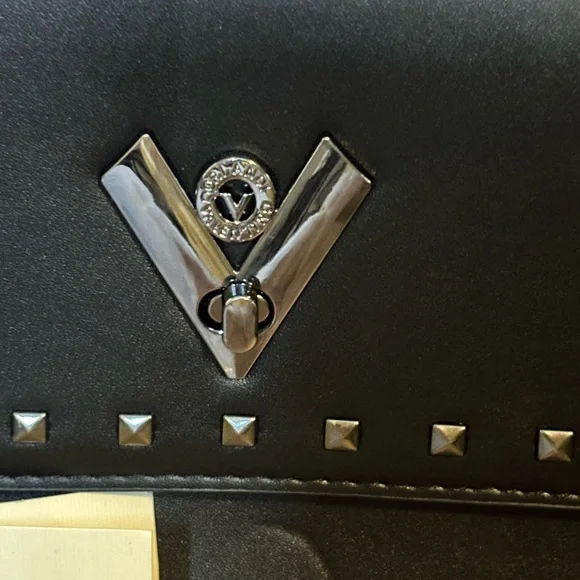 Valentino Orlandi Black Crossbody Bag with Studs - Picture 2 of 11